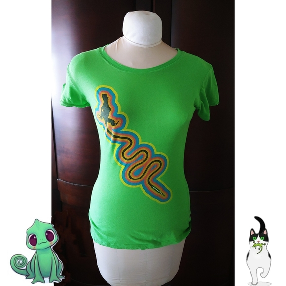 🦋Electric Lizard 🦎 Shirt - Picture 1 of 9